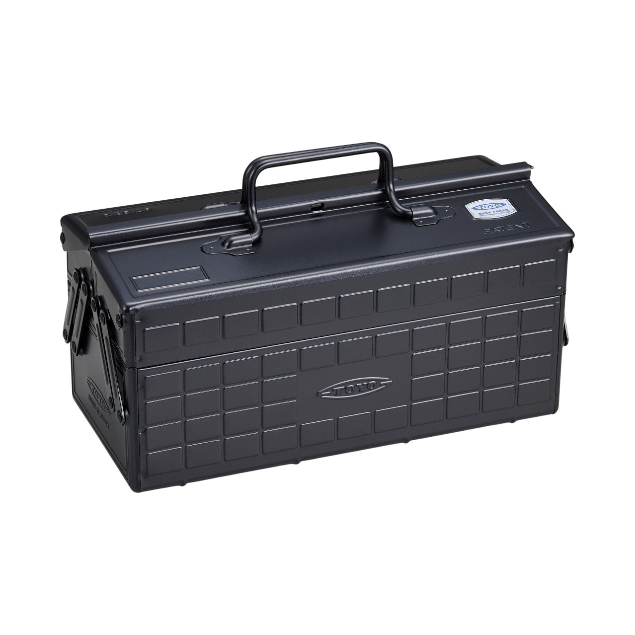 Metavor – ST-350 steel toolbox with compartments & lock opening