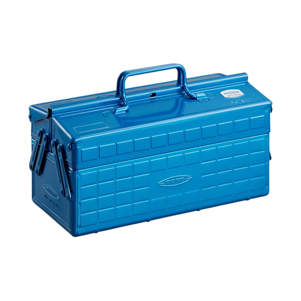 Metavor – ST-350 steel toolbox with compartments & lock opening