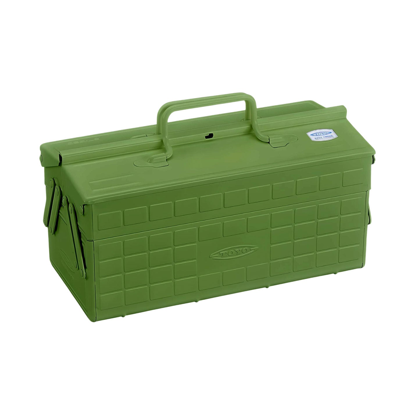 Metavor – ST-350 steel toolbox with compartments & lock opening