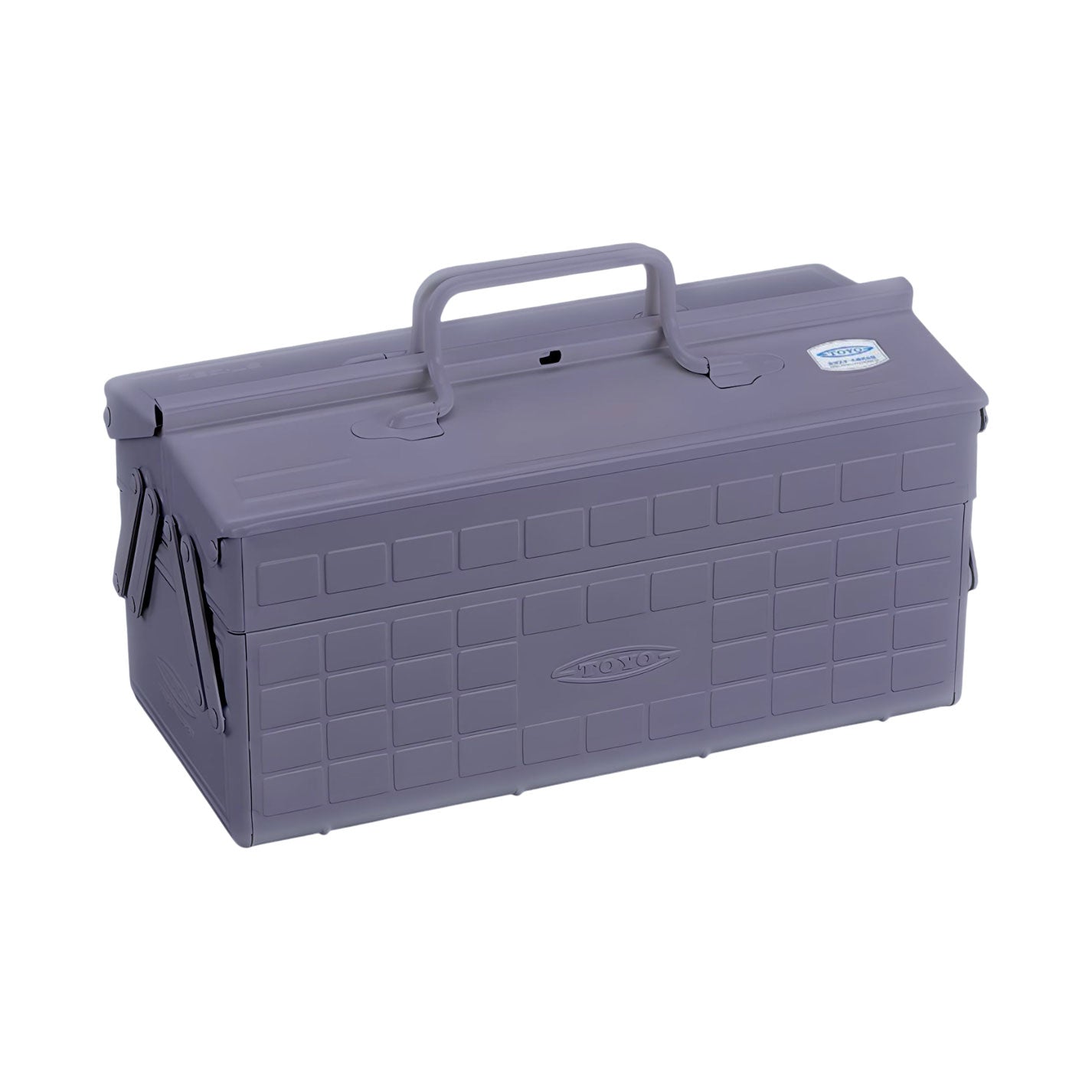 Metavor – ST-350 steel toolbox with compartments & lock opening