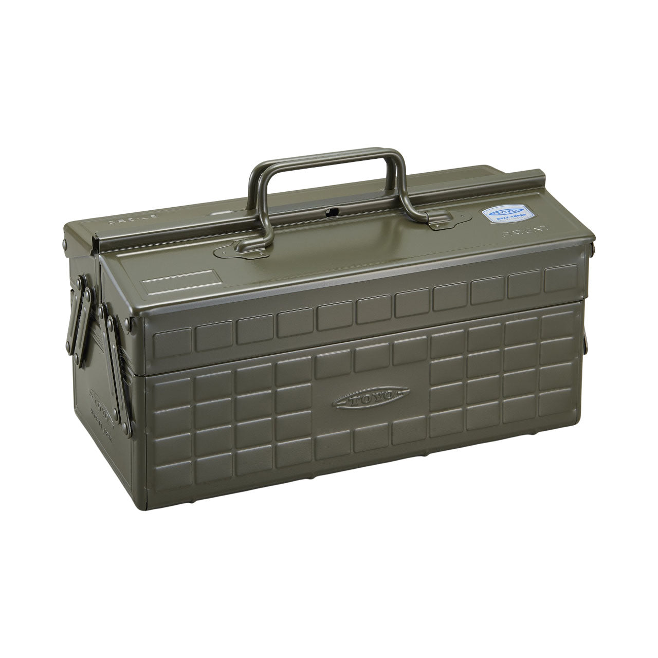 Metavor – ST-350 steel toolbox with compartments & lock opening
