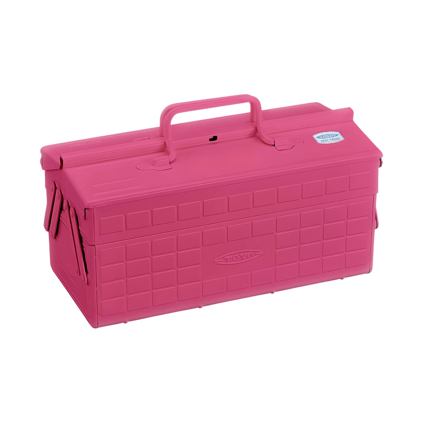 Metavor – ST-350 steel toolbox with compartments & lock opening