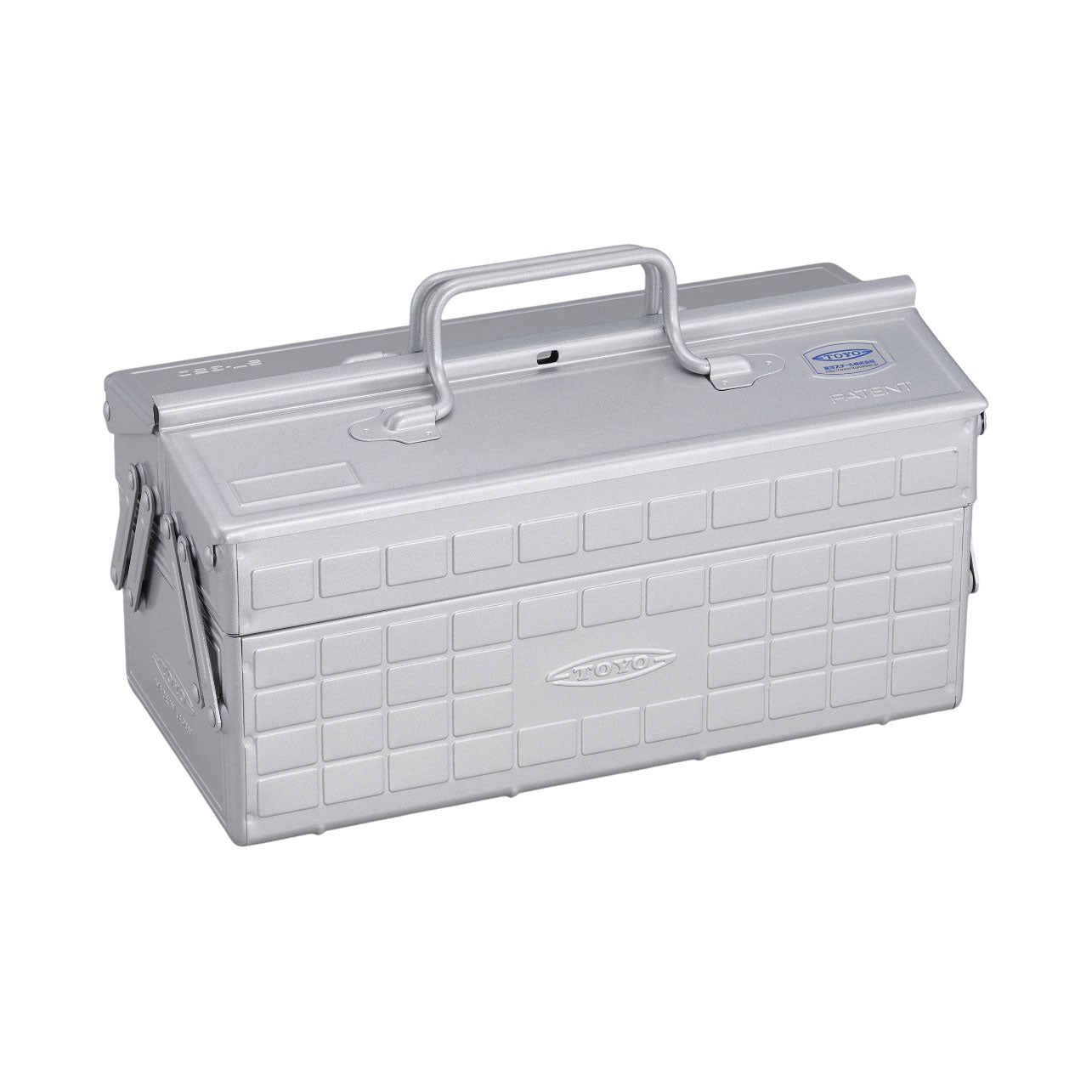 Metavor – ST-350 steel toolbox with compartments & lock opening