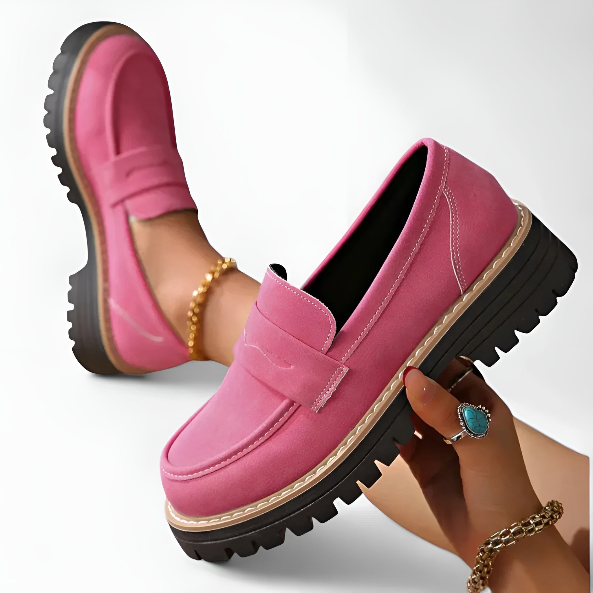 Mocasines Lara – Zapatos de mujer con suela cómoda para uso diario