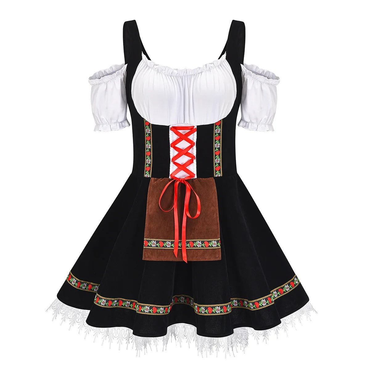 Melzano Herdanza Alpina – Traxe tradicional de Oktoberfest para mulleres e homes