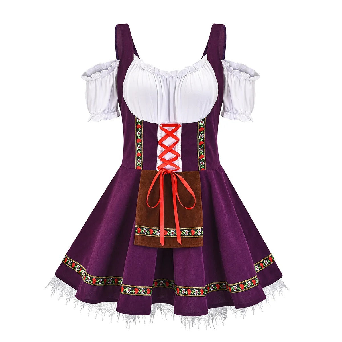 Melzano Herdanza Alpina – Traxe tradicional de Oktoberfest para mulleres e homes