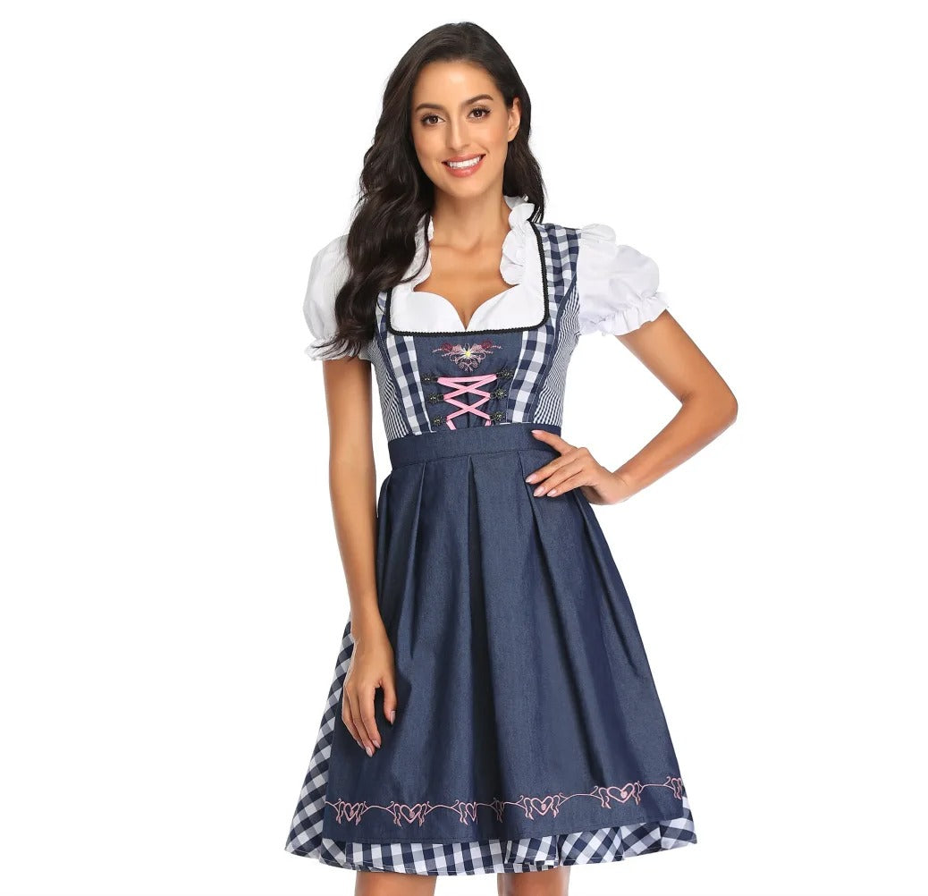 Melzano Herdanza Alpina – Traxe tradicional de Oktoberfest para mulleres e homes