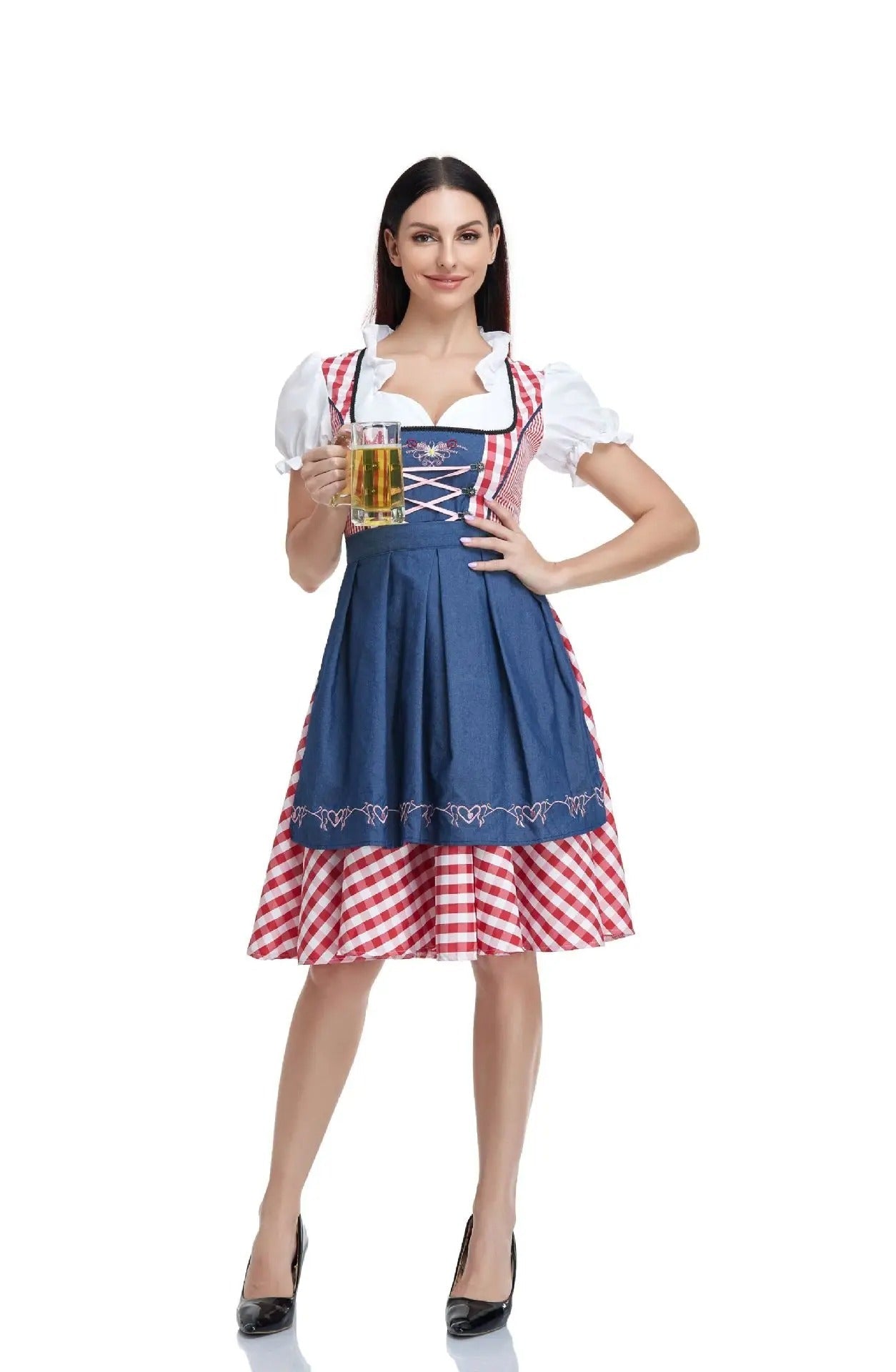 Melzano Herdanza Alpina – Traxe tradicional de Oktoberfest para mulleres e homes