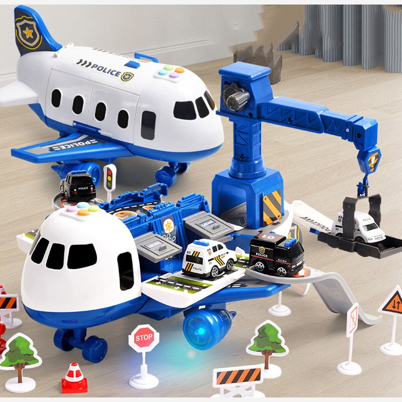 SkyExplorer Avontuur Vliegtuig Speelset – 20-delig voor Kinderen 3+