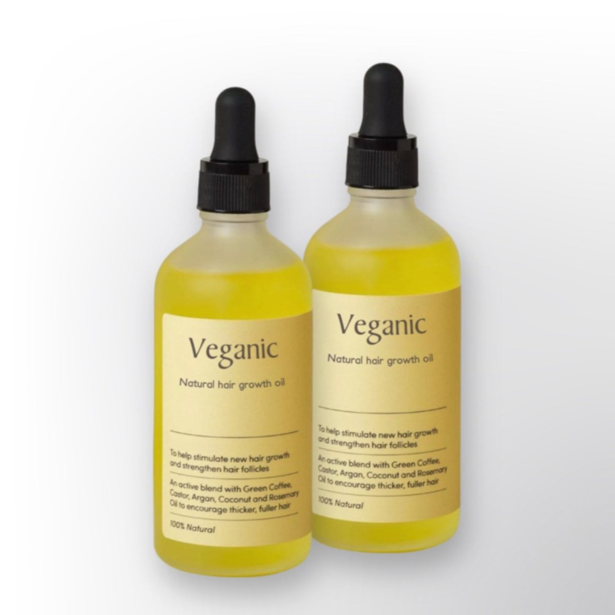 Veganic – Aceite capilar con ricino, argán y coco – para todo tipo de cabello