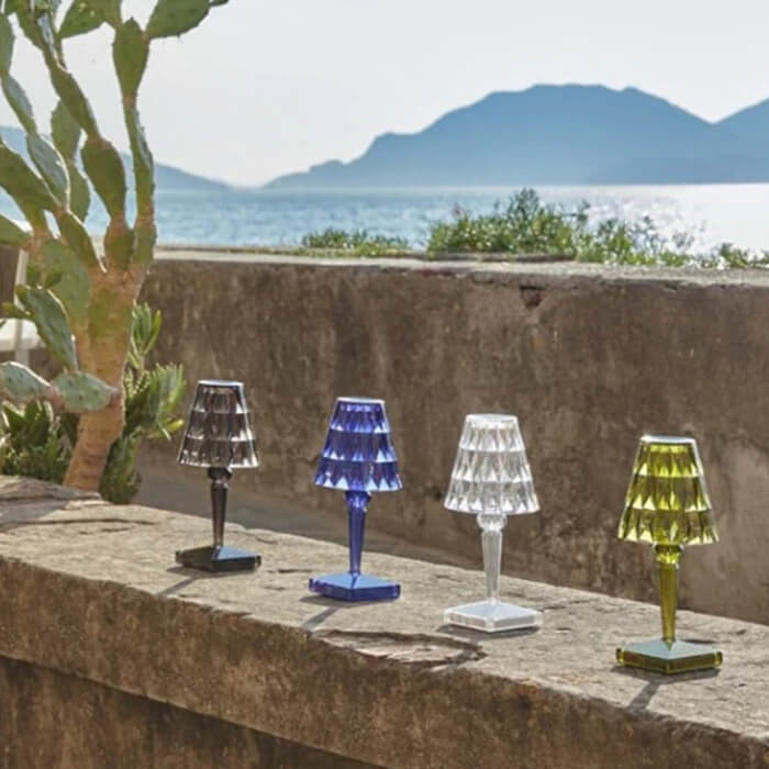 GlamCrystal Lampe - Schicke Tischlampe - Kristalldesign - Luxus und Eleganz