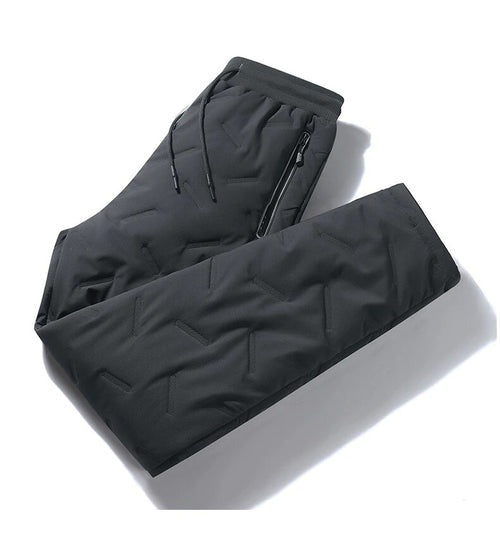 Ardenvo – Pantalón de hombre de doble capa | Forro polar y diseño elegante