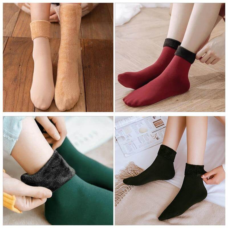 Snugly | Calcetines térmicos de invierno de terciopelo (1+2 pares GRATIS)